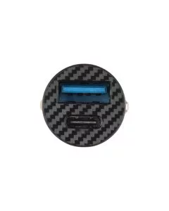 Автомобильное зарядное устройство Borofone Gelius Pro Inch Twix GP-CC010 QC/PD 30W Черный