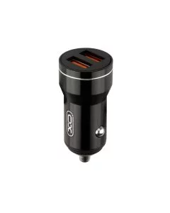 Автомобильное зарядное устройство XO CC48 2USB 2.4A Черное (Black)