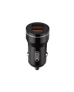 Автомобильное зарядное устройство XO CC48 2USB 2.4A Черное (Black)