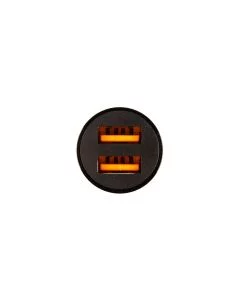 Автомобильное зарядное устройство XO CC48 2USB 2.4A Черное (Black)