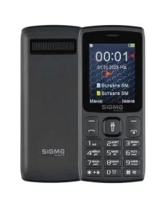 Мобільний телефон Sigma mobile X-style 34 NRG Type-C Black
