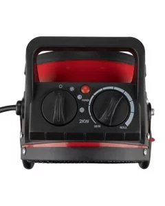 Теплова гармата Grunhelm РТС-2000S Чорна Червона (Black Red)