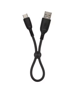 USB кабель XO NB247 6A 0.25м Type-C Чорний (Black)
