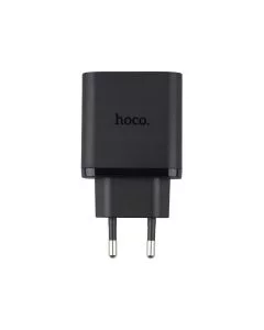 Зарядний пристрій Hoco N51 (1 USB + 2 USB-C) 65W Чорний (Black)