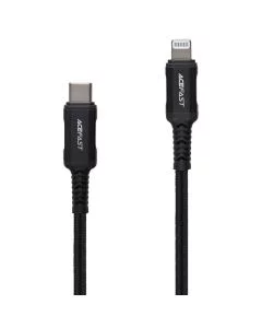 USB кабель Acefast C4-01 Type-C to Lightning 30W 1.8м Чорний (Black)