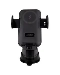 Автотримач Earldom ET-WC53 з бездротовою зарядкою Чорний (Black)