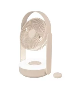 Вентилятор портативний Nichosi WT-F62 Білий (White)