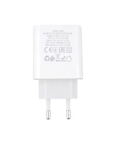 Зарядний пристрій Hoco C80A PD20W+QC3.0 + кабель Type-C to Lightning Білий (White)