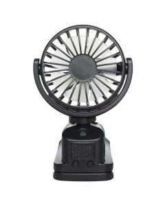 Вентилятор портативний F7 зі зволоженням Чорний (Black)