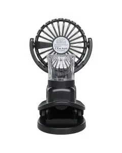 Вентилятор портативний F7 зі зволоженням Чорний (Black)