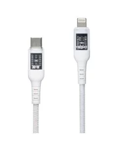 USB кабель Yoki Cyber YK-CY23 Type C to Lightning 30W 1.2м Білий (White)