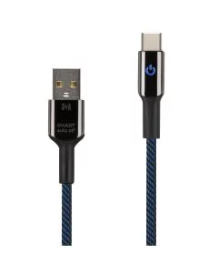 USB кабель Yoki Smart YK-SM31 Type C 3A 2м Синій (Blue)