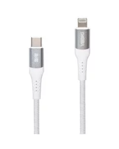 USB кабель Yoki Solid YK-SO15 Type C to Lightning 30W 1.2м Білий (White)