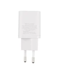 Зарядний пристрій Baseus Super Silicone PD Charger 25W + кабель Type-C to Type-C Білий (White)