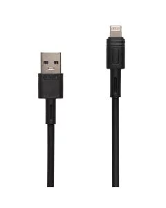 USB кабель XO NBQ166 5A Lightning 1м Чорний (Black)