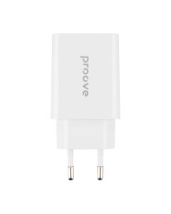 Зарядное устройство Proove Rapid 20W 1USB+1USB-C Белый (Белый)