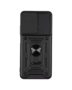 Чохол накладка для Xiaomi Redmi Note 11 Camshield Serge Ring Чорна (Black)