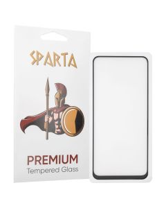 Защитное стекло для Xiaomi Redmi Note 10 5G 6D UA Sparta Черное (Black)