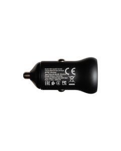 Автомобільний зарядний пристрій Hoco NZ5 Smooth road 30W/QC3.0 + кабель Type-C Чорний (Black)