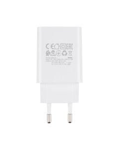 Зарядний пристрій Borofone BA21A QC 3.0 18W + кабель micro-USB Білий (White)