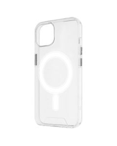Чехол-накладка для iPhone 13 TPU Space MagSafe Прозрачный (Прозрачный)