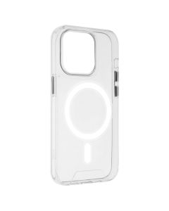 Чехол накладка для iPhone 14 Pro TPU Space MagSafe Прозрачный