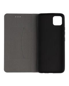 Чехол кейс для Realme C11 кожаный Красный (Бордо)