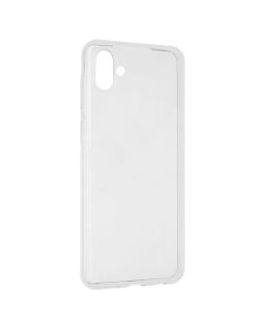 Чехол накладка для Samsung A04 Ультратонкий Прозрачный (Transparent)