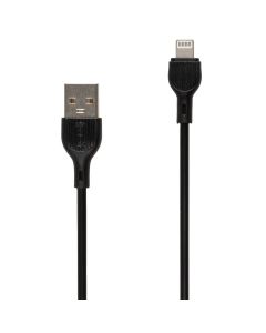 USB кабель XO NB200 2.1A Lightning 2м Чорний (Black)