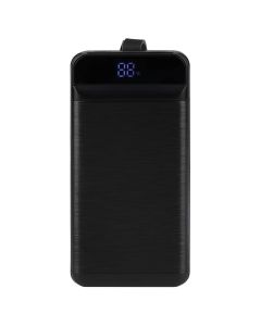 PowerBank 40000 mAh XO PR157 3USB+Type-C QC&PD3.0 22.5W Чорний (Black)