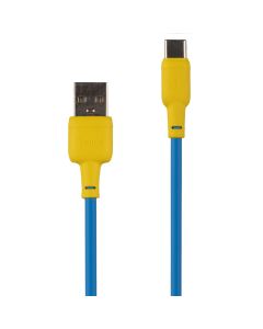 USB-кабель Gelius Full Silicon GP-UCN001C Type-C Черный (Black)