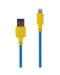 USB кабель Gelius Full Silicon GP-UCN001L Lightning Чорний (Black)