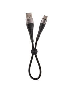 USB кабель Borofone BX32 Munificent Type-C 0.25м Чорний (Black)