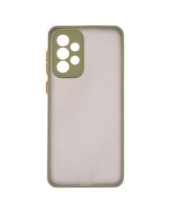 Чохол накладка для Samsung A33 Frame (Matte PCTPU) MakeFuture Зелена (Green)
