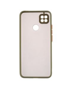 Чехол-накладка для Xiaomi Redmi 10A Frame (Matte PCTPU) MakeFuture Зеленый (Green)