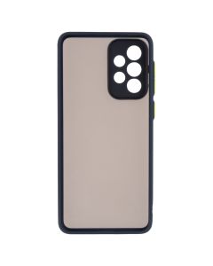 Чохол накладка для Samsung A33 Frame (Matte PCTPU) MakeFuture Синя (Blue)