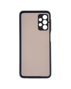 Чехол накладка для Samsung A32 5G Frame (Матовый PCTPU) MakeFuture Синий