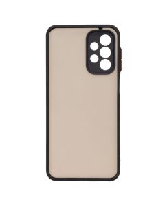 Чехол-накладка для Samsung A23 Frame (Matte PCTPU) MakeFuture Черный (Black)