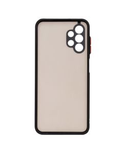 Чохол накладка для Samsung A13 Frame (Matte PCTPU) MakeFuture Чорна (Black)