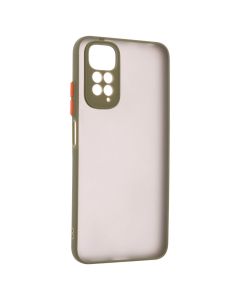 Чохол-накладка для Xiaomi Redmi Note 11 Frame (Matte PCTPU) MakeFuture Зелена (Green)