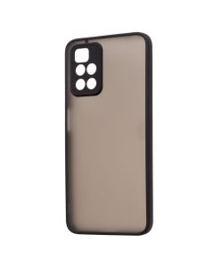 Чохол накладка для Xiaomi Redmi 10 Frame (Matte PCTPU) MakeFuture Чорна (Black)