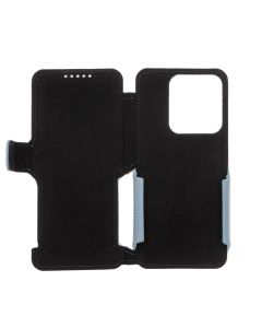 Чохол кейс для TECNO Spark 8C Status Case Магніт Блакитний (Blue)