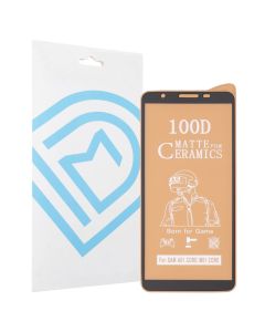 Захисне скло для Samsung A01 Core DM Ceramic Matte Чорне (Black)
