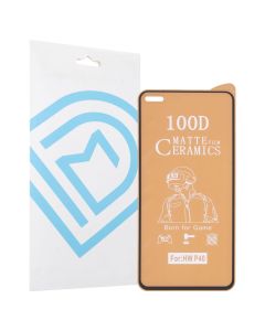Захисне скло для Huawei P40 2020 Ceramic Matte Чорне (Black)