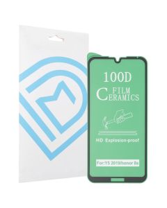 Защитное стекло для Samsung A01 DM Ceramic Черное (Black)