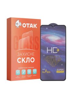 Защитное стекло для Vivo Y20 3D Черное (Black)