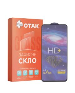 Захисне скло для Xiaomi Poco M2 Pro 3D Чорне (Black) KP