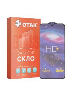 Захисне скло для Oppo A91 3D Чорне (Black) KP