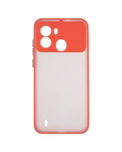 Чохол накладка для TECNO POP 6 2022 Avenger Matte Червона (Red)