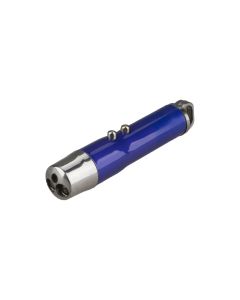 Лазерный брелок-фонарик 2 в 1 9618-2 3 ультрафиолетовый Синий (Blue)